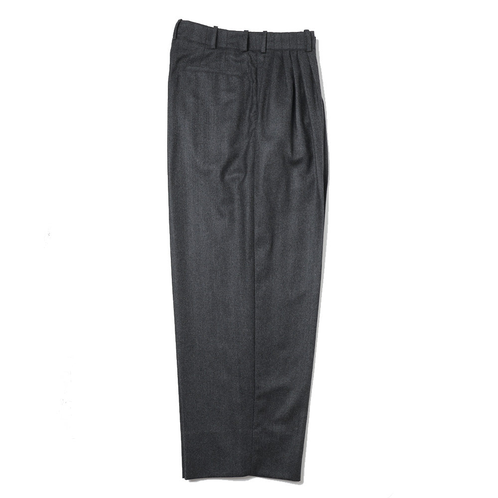 Draping 5-Tuck Wide Trousers