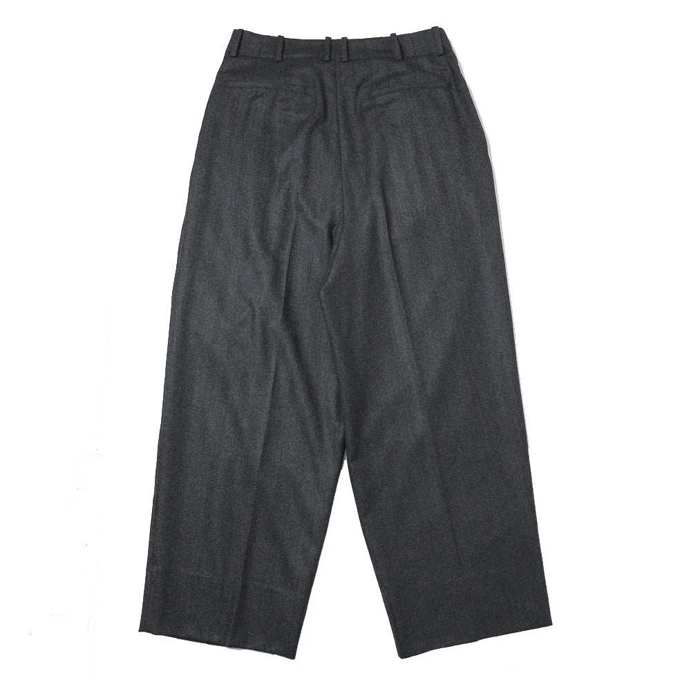 Draping 5-Tuck Wide Trousers