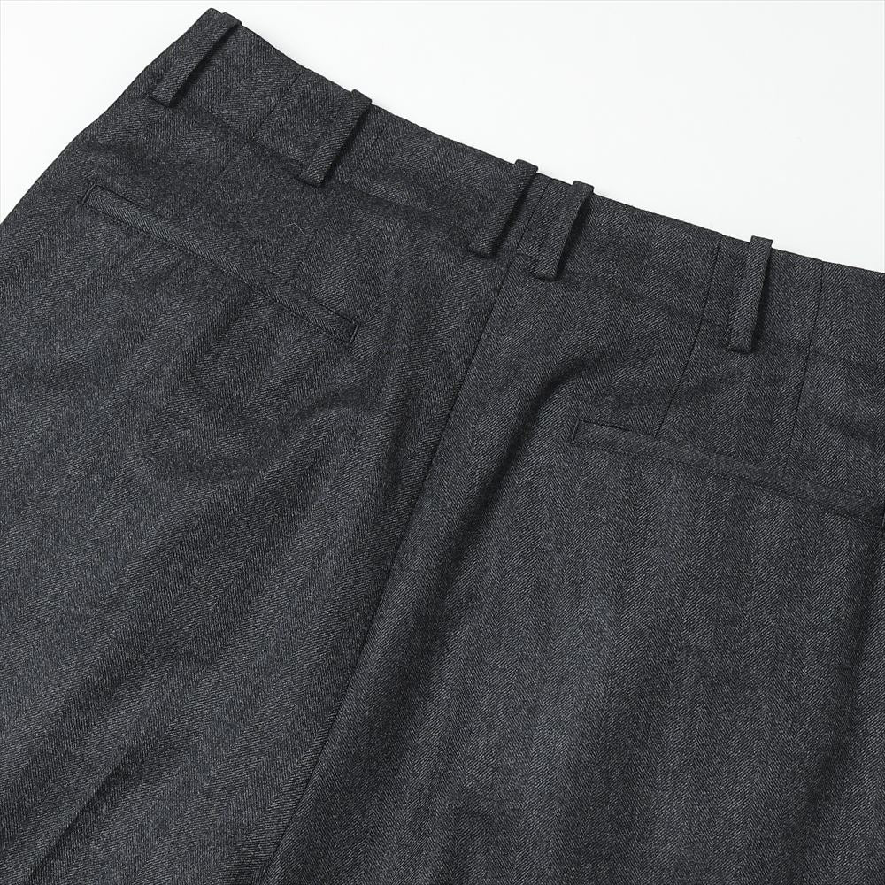 Draping 5-Tuck Wide Trousers