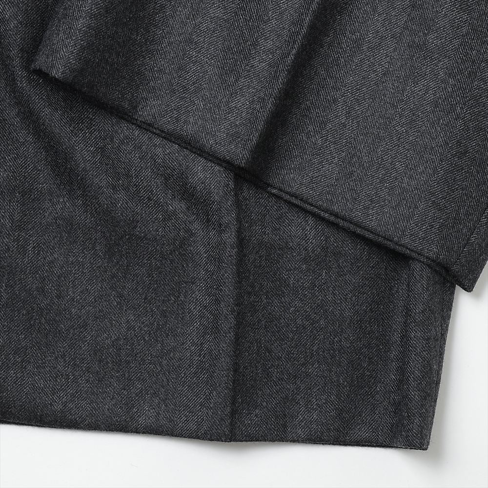 Draping 5-Tuck Wide Trousers