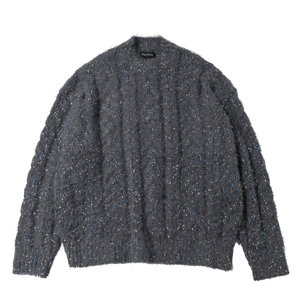 Color Nep Mole Knit Pullover