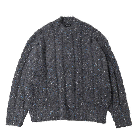  Color Nep Mole Knit Pullover  