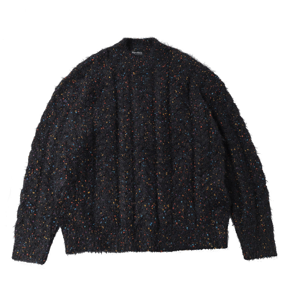 Color Nep Mole Knit Pullover