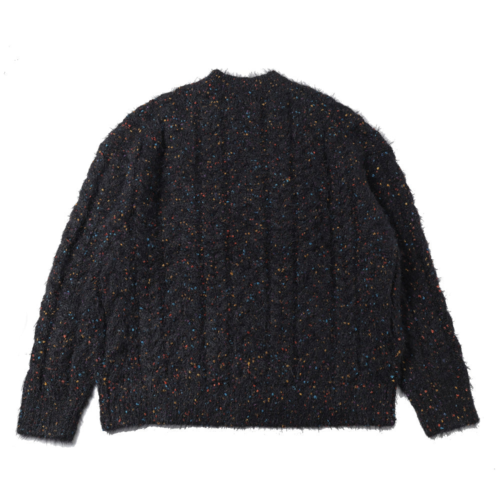 Color Nep Mole Knit Pullover