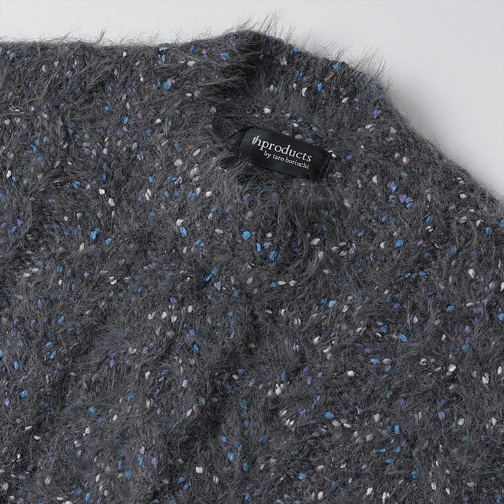 Color Nep Mole Knit Pullover