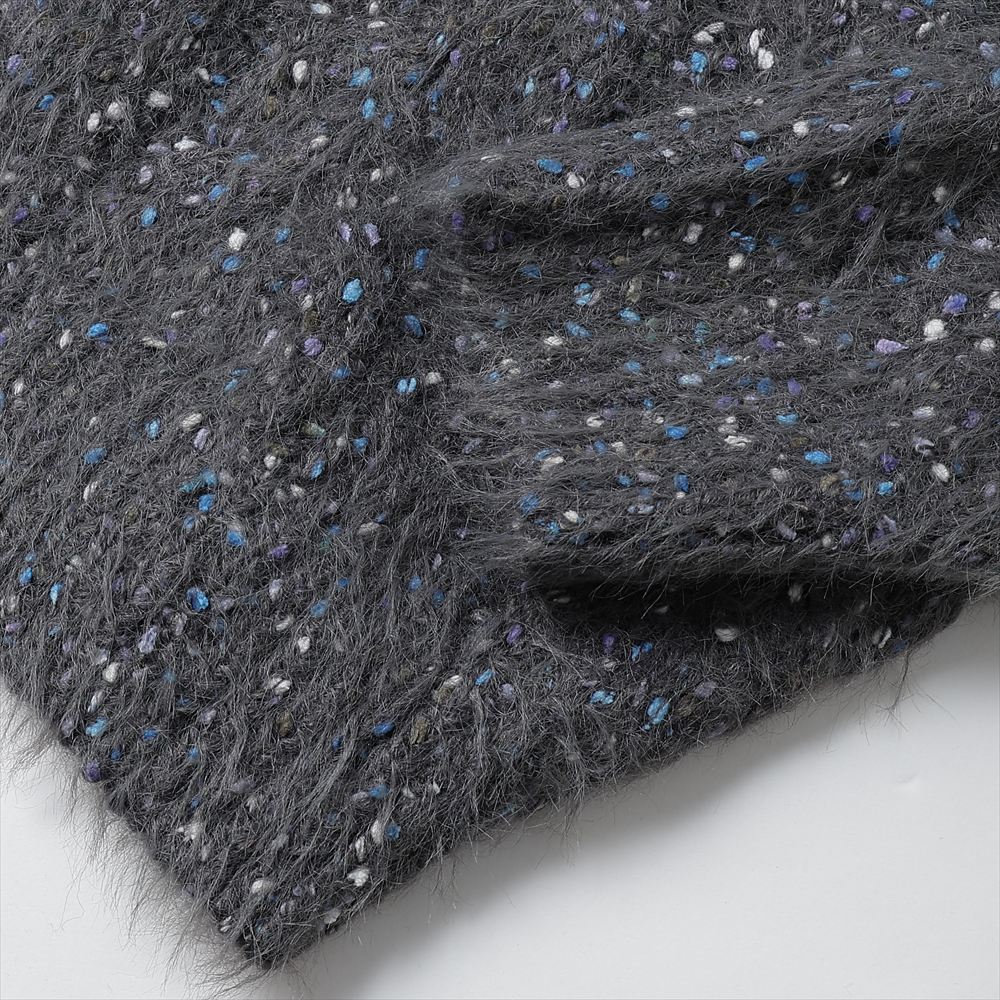 Color Nep Mole Knit Pullover