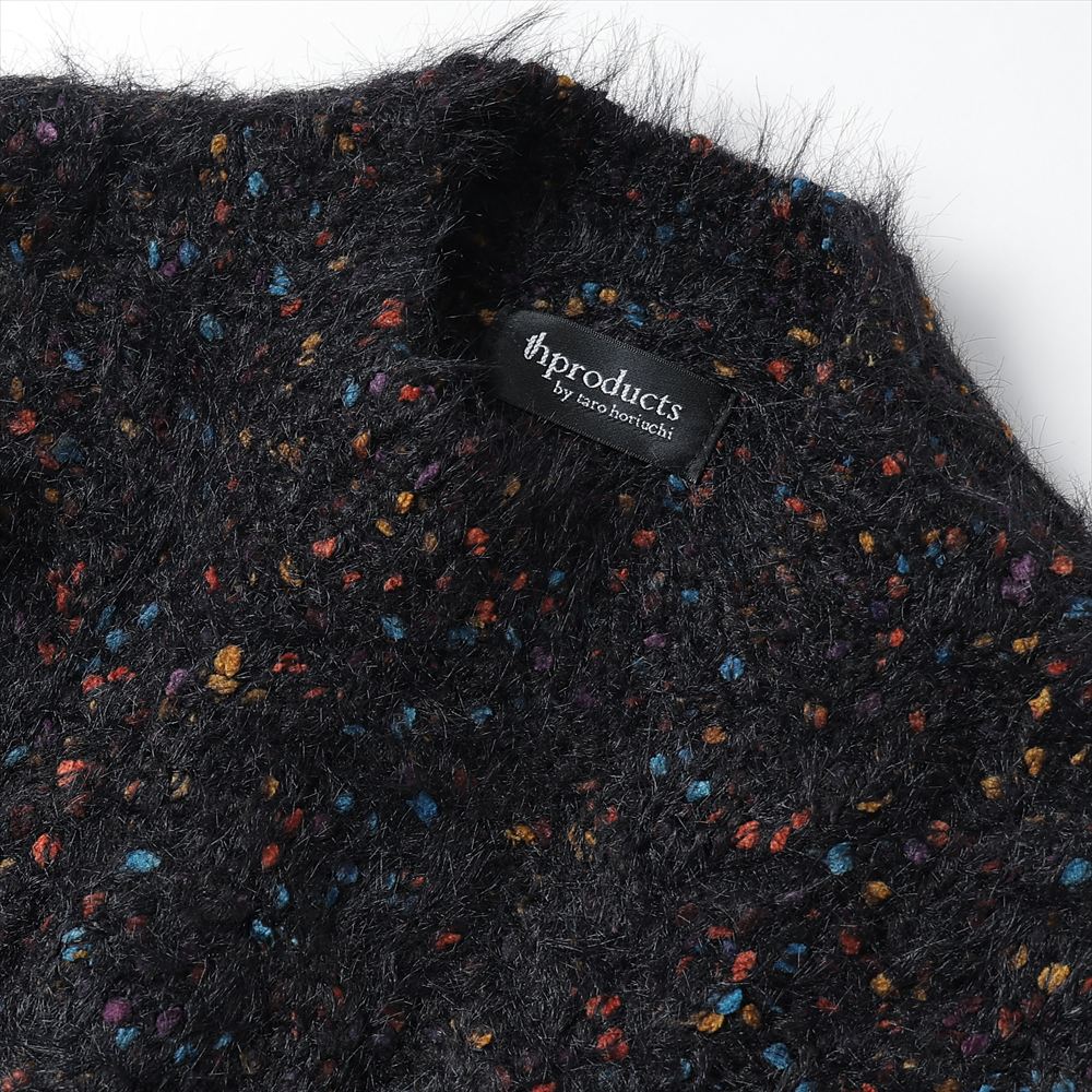 Color Nep Mole Knit Pullover