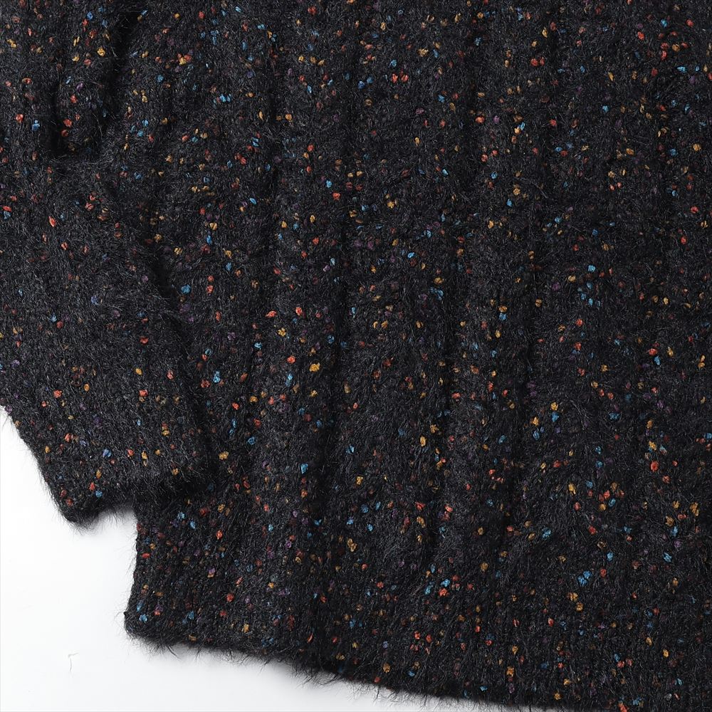 Color Nep Mole Knit Pullover