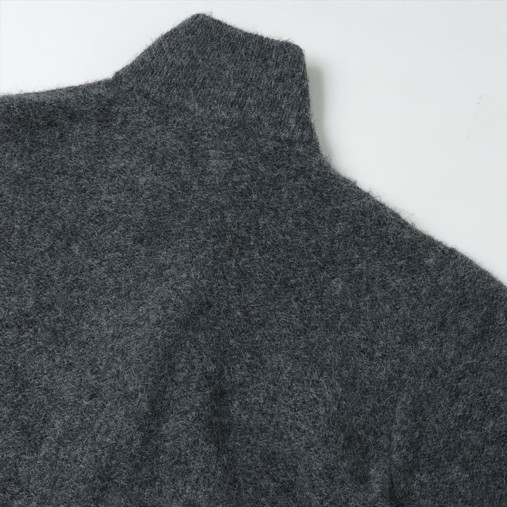 SHAGGY KNIT DRIVERS JACKET