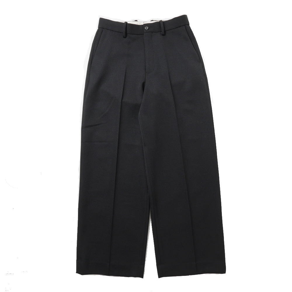 FLAT FRONT WIDE TROUSERS POLWARTH TUXEDO CLOTH
