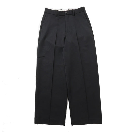  FLAT FRONT WIDE TROUSERS POLWARTH TUXEDO CLOTH  