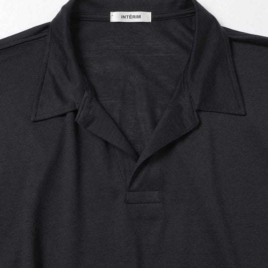  SILK COTTON JERSEY DEADSTOCK HYPER BIG SKIPPER SHIRT  