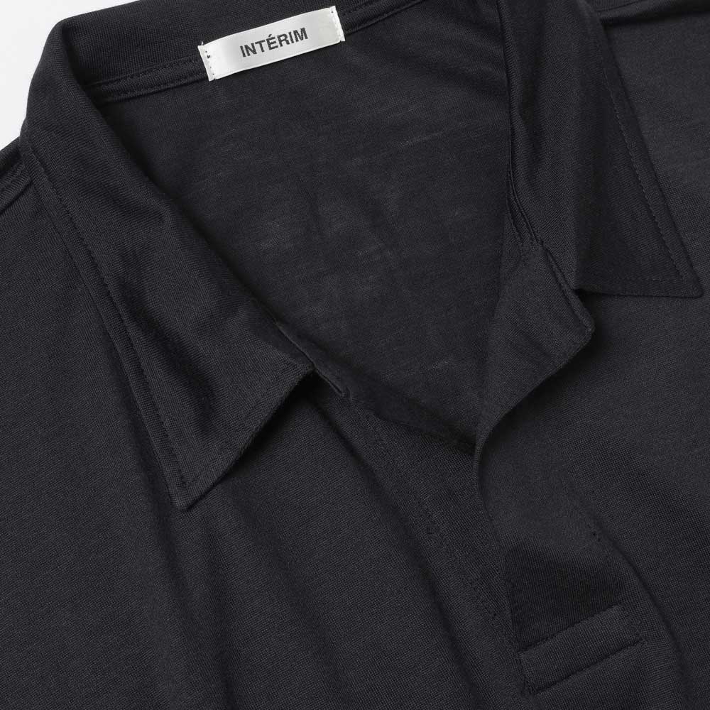 SILK COTTON JERSEY DEADSTOCK HYPER BIG SKIPPER SHIRT