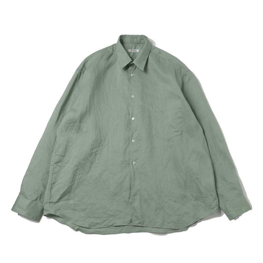  RAMIE SHEER LAWN HYPER BIG L/S REGULAR COLLAR SHIRT  