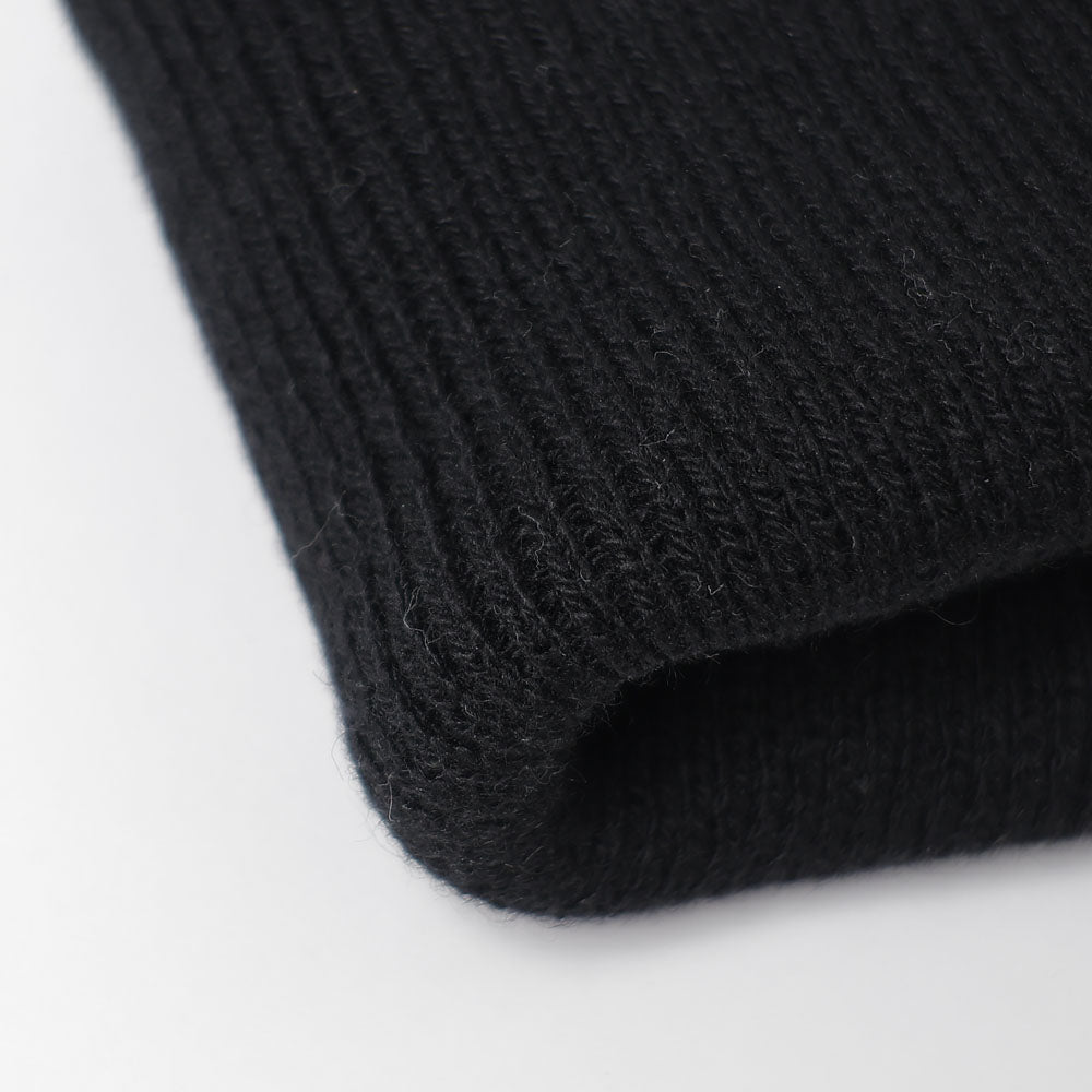 KNIT BIG WATCH CAP - HARD TWIST