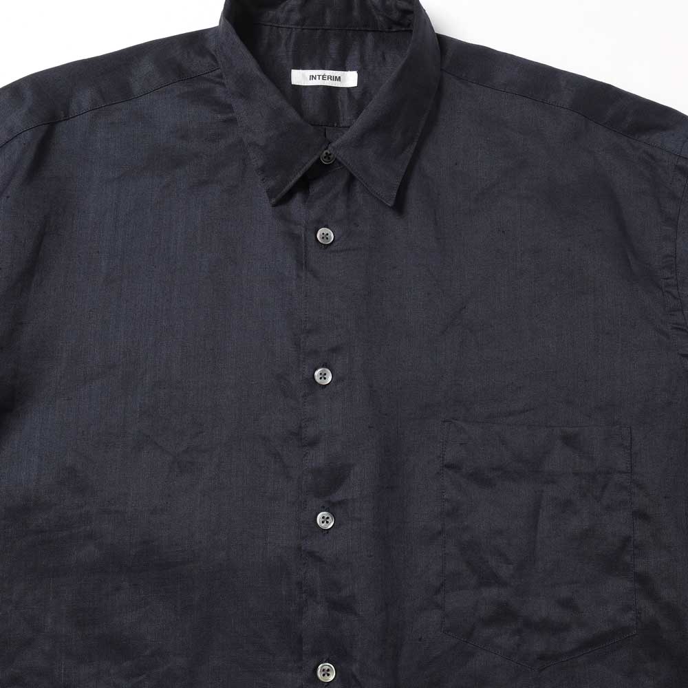 RAMIE SHEER LAWN HYPER BIG L/S REGULAR COLLAR SHIRT