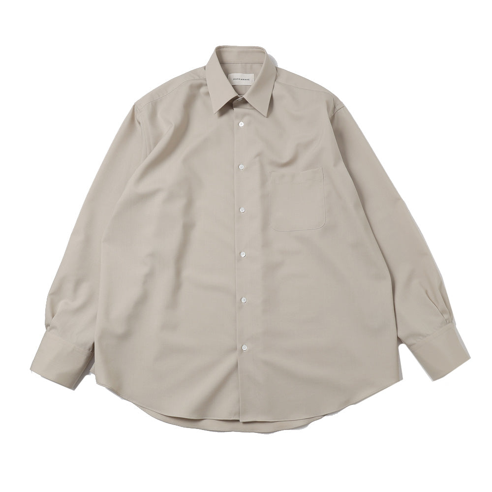 COMFORT FIT SHIRT ORGANIC WOOL 2/80 TROPICAL