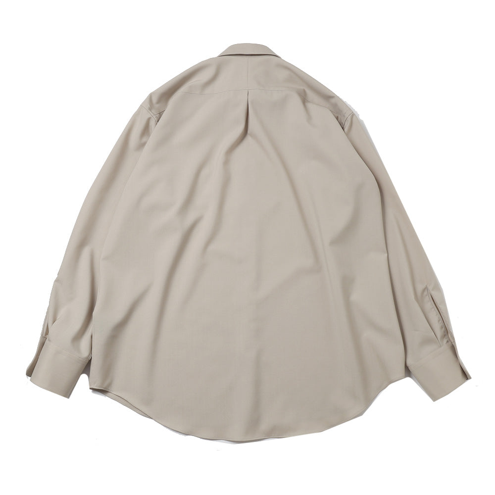 COMFORT FIT SHIRT ORGANIC WOOL 2/80 TROPICAL