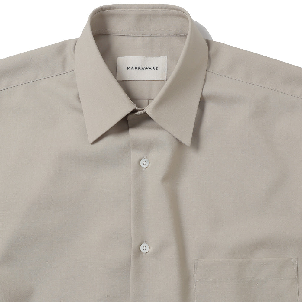 COMFORT FIT SHIRT ORGANIC WOOL 2/80 TROPICAL