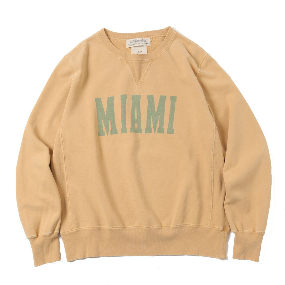 SP加工裏毛クルー (MIAMI)