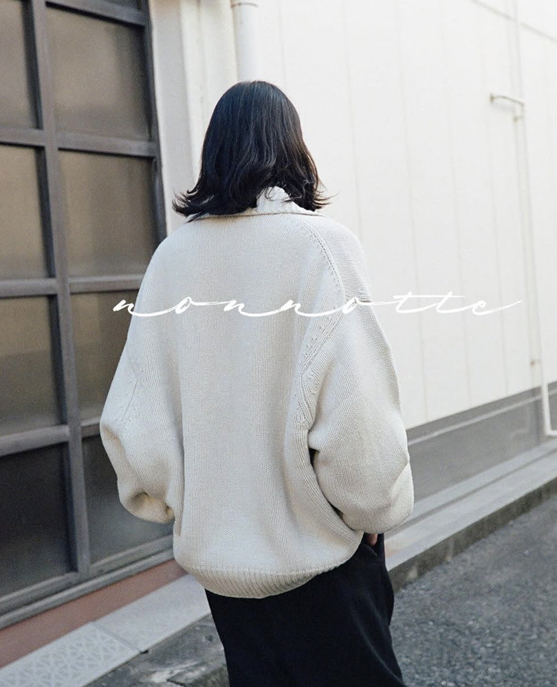 Draping Knit Cardigan Jacket