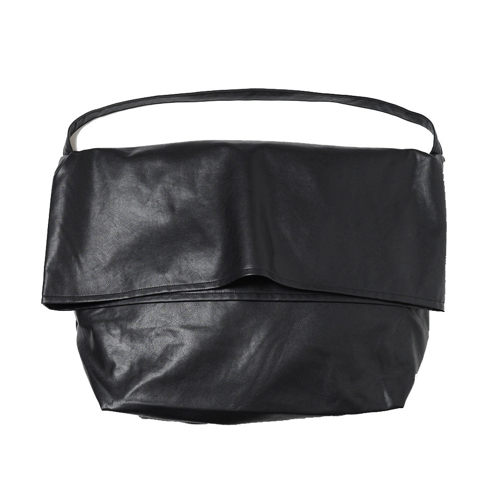 SYNTHETIC LEATHER SHOULDER BAG