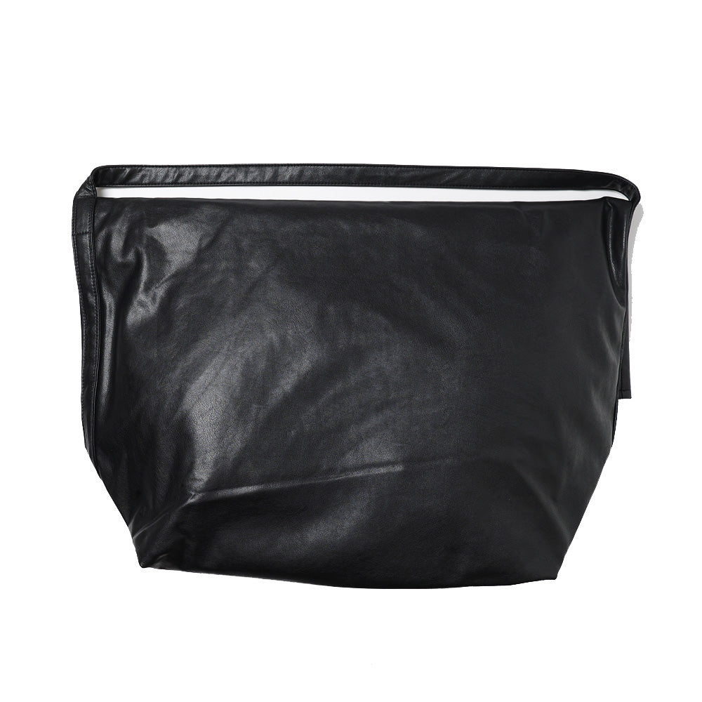 SYNTHETIC LEATHER SHOULDER BAG