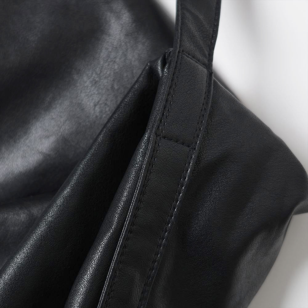 SYNTHETIC LEATHER SHOULDER BAG