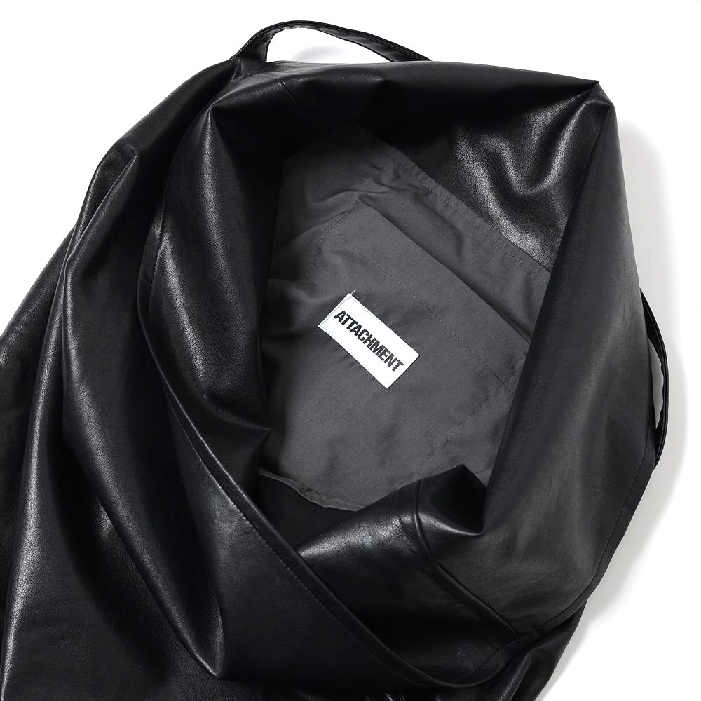 SYNTHETIC LEATHER SHOULDER BAG