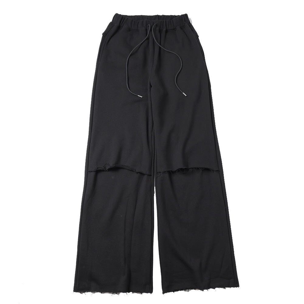 JUMBERCA TERRY CUT OFF BAGGY TROUSERS
