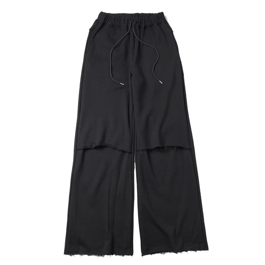  JUMBERCA TERRY CUT OFF BAGGY TROUSERS  