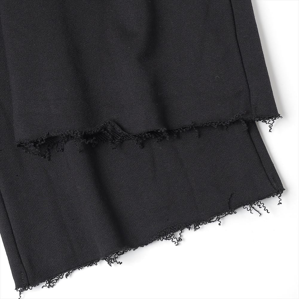 JUMBERCA TERRY CUT OFF BAGGY TROUSERS
