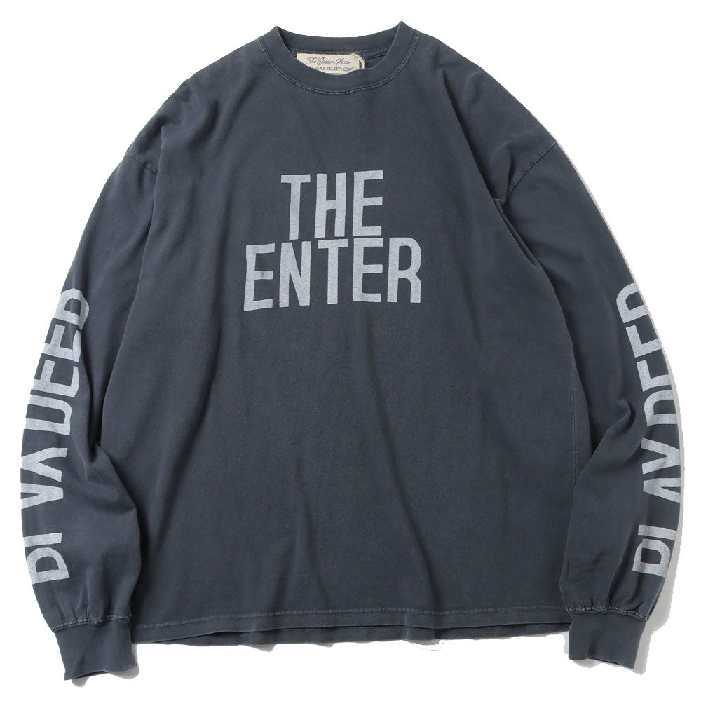 HARD SP加工20/-天竺ロンT(THE ENTER)
