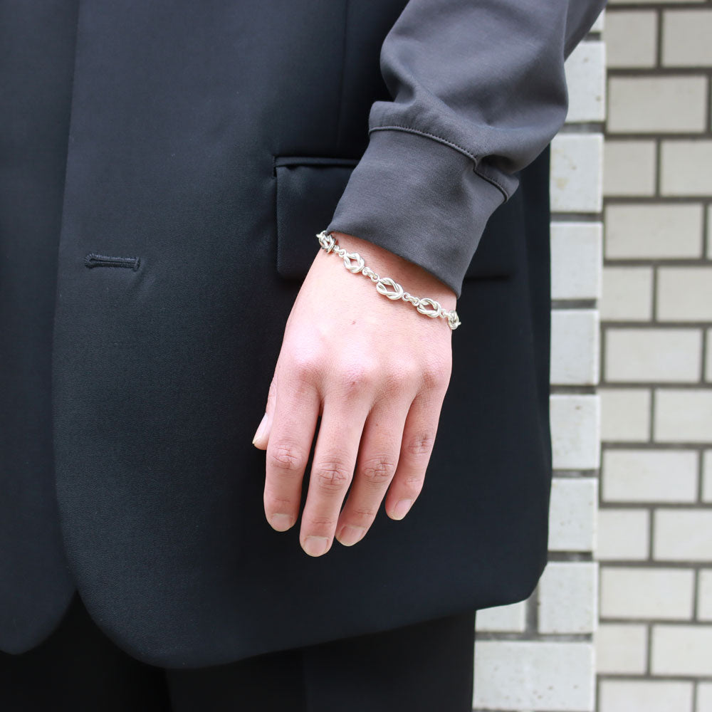 TAXCO SILVER SMALL CHAIN BRACELET (BR03)