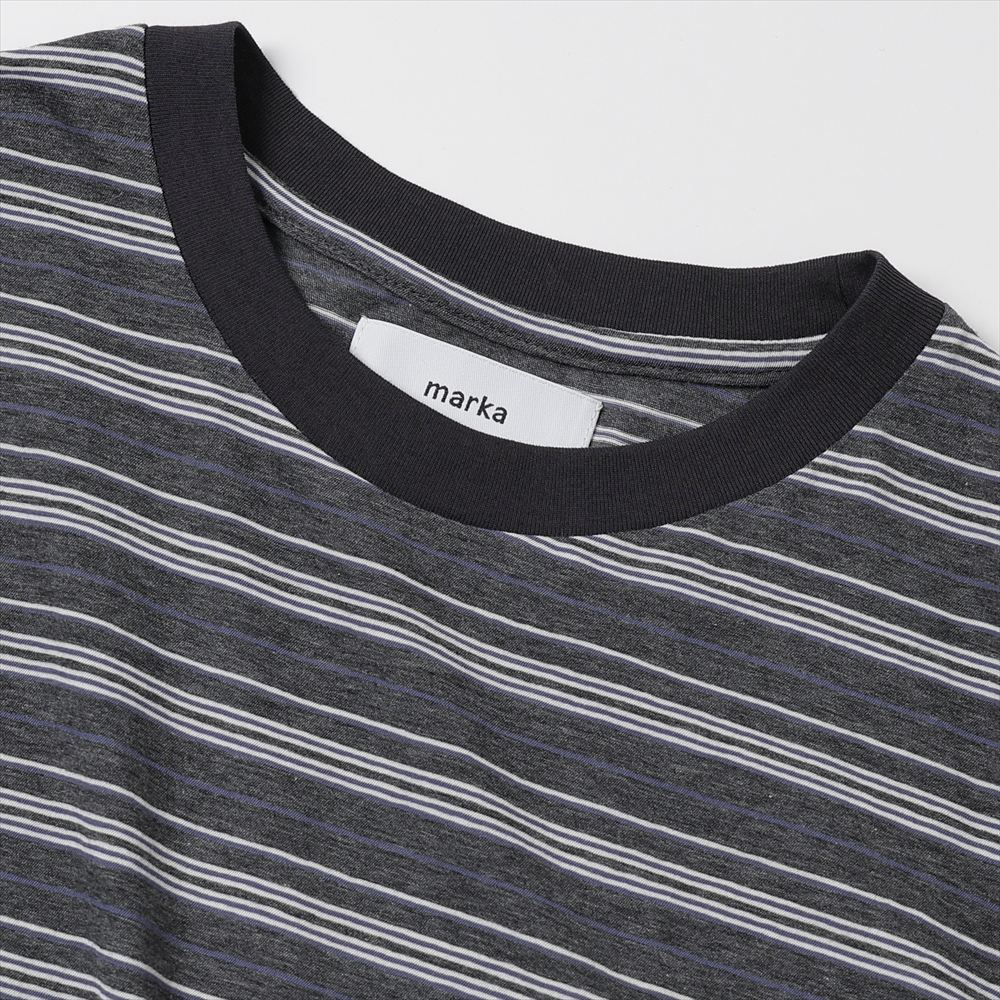 BORDER TEE ORGANIC x MELANGE