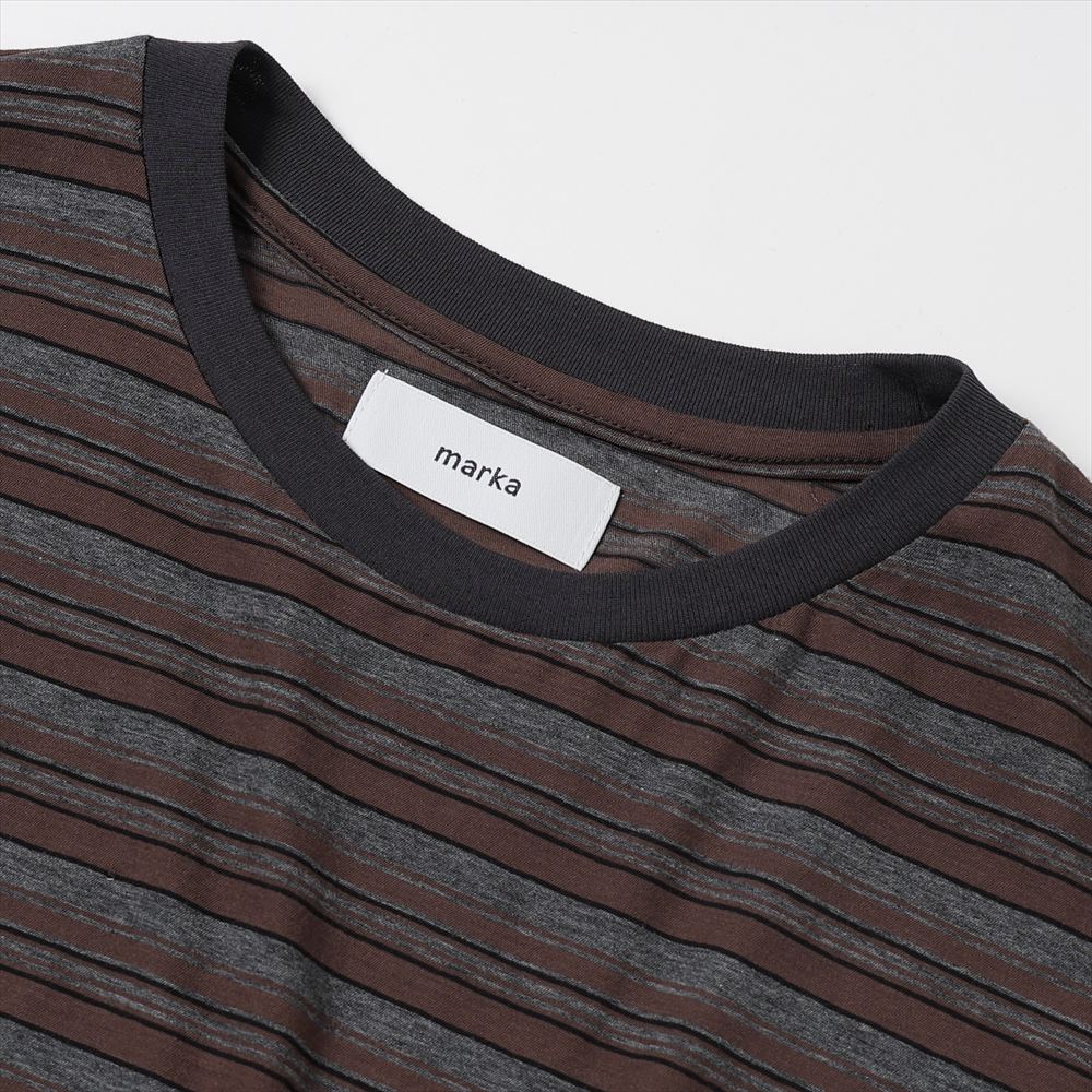 BORDER TEE ORGANIC x MELANGE