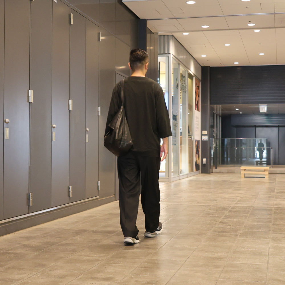 SYNTHETIC LEATHER SHOULDER BAG