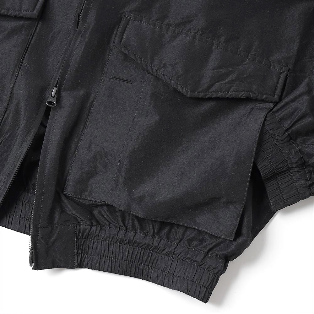 FLIGHT JACKET WOOL SILK HIGH COUNT TYPEWRITER