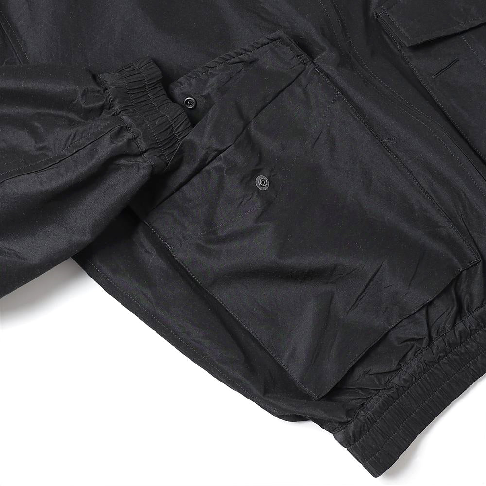 FLIGHT JACKET WOOL SILK HIGH COUNT TYPEWRITER