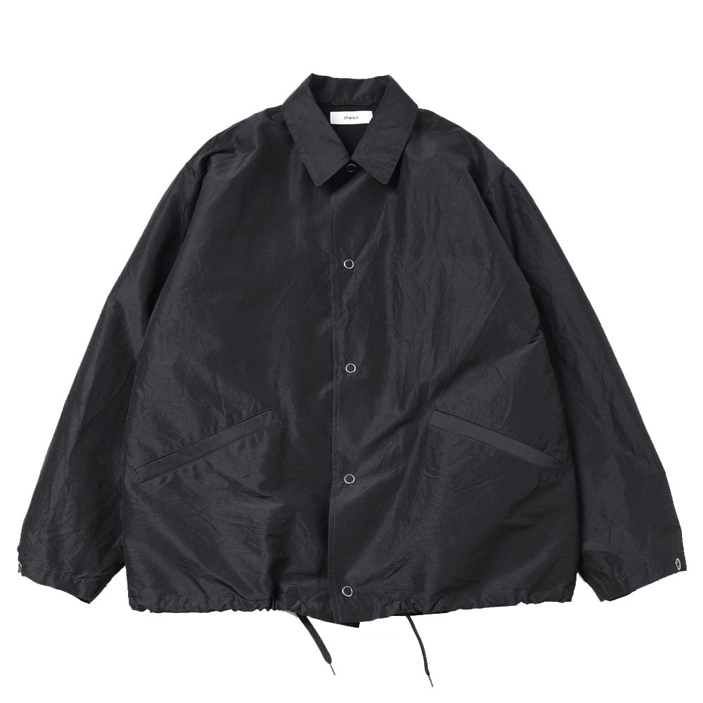 COACH JACKET WOOL SILK HIGH COUNT TYPEWRITER