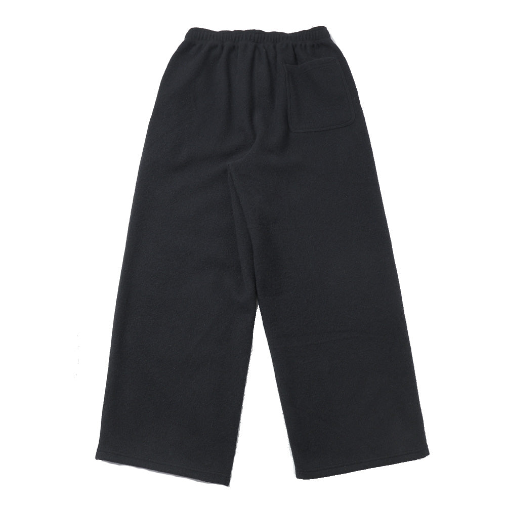 WIDE CYLINDER FIT EASY PANTS SUPER130s WOOL NAPPING