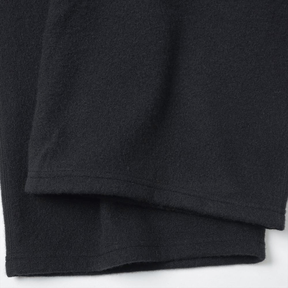 WIDE CYLINDER FIT EASY PANTS SUPER130s WOOL NAPPING