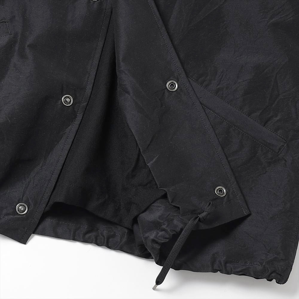 COACH JACKET WOOL SILK HIGH COUNT TYPEWRITER