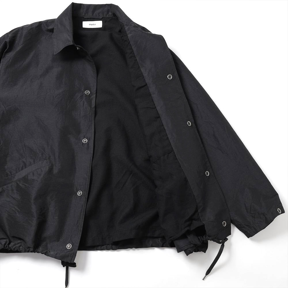 COACH JACKET WOOL SILK HIGH COUNT TYPEWRITER