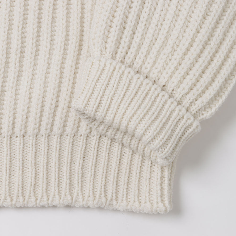 60s 3GG RAGLAN FISHERMAN SWEATER CREW