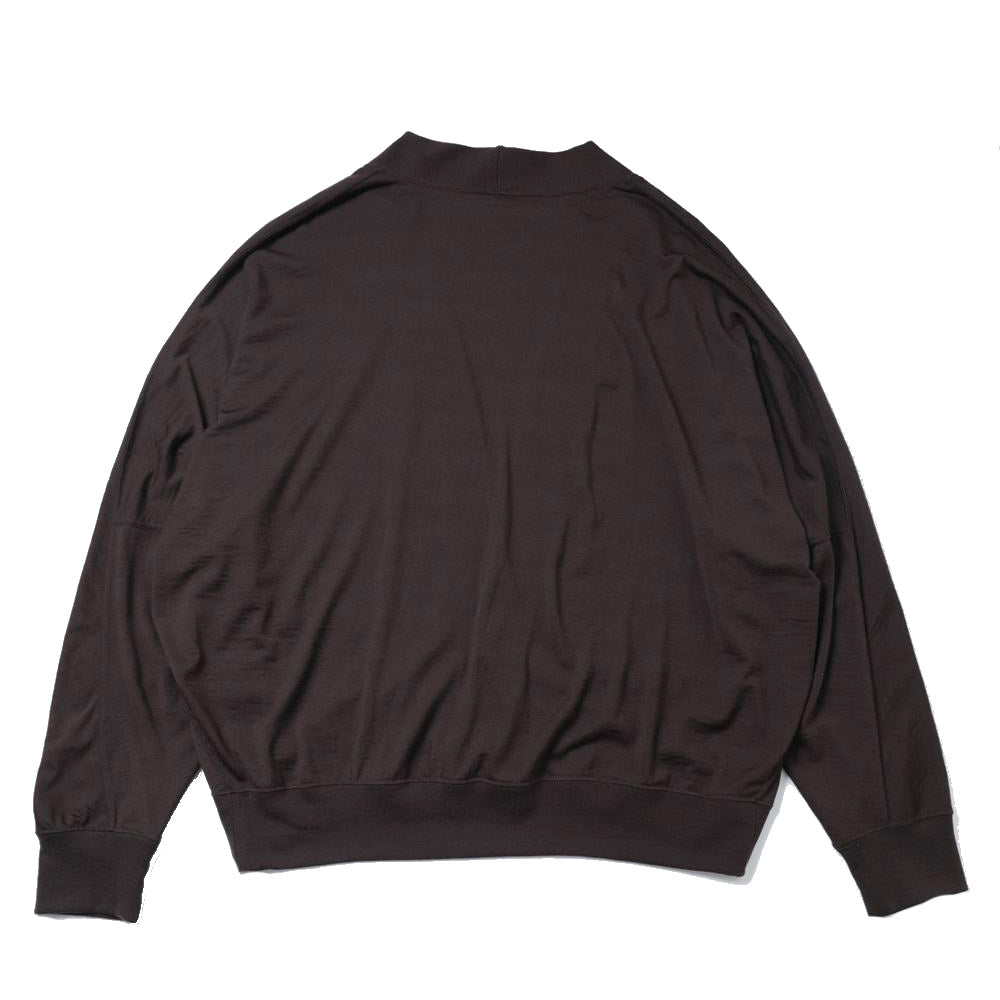 Super140s Wool Cachecoeur Cardigan