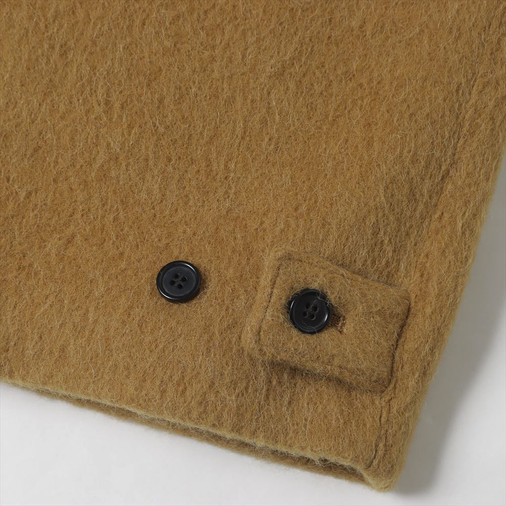 DOUBLE FACE HAIRY ALPACA WOOL SPORTS JACKET