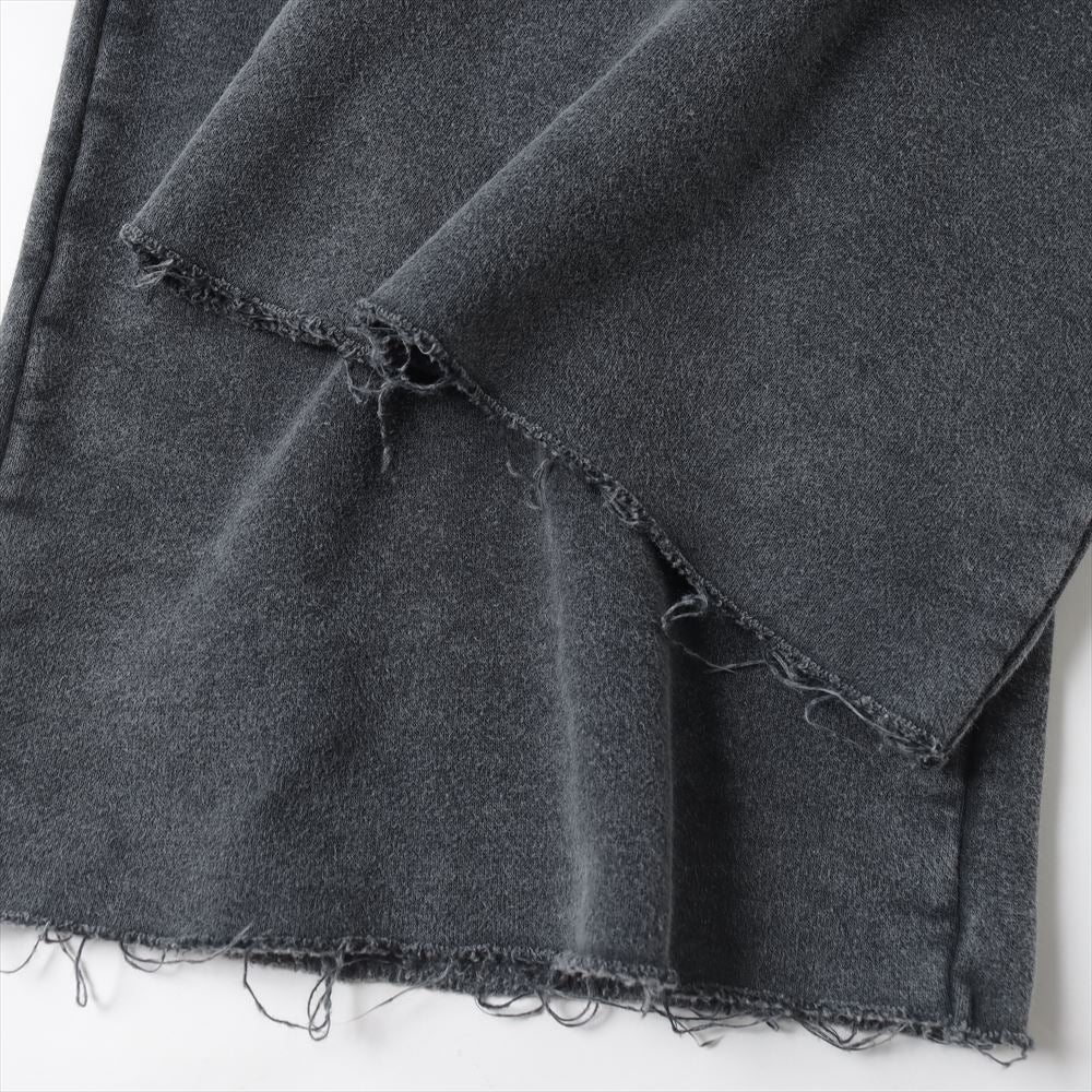 CO SWEAT DISTRESSED CUT OFF BAGGY