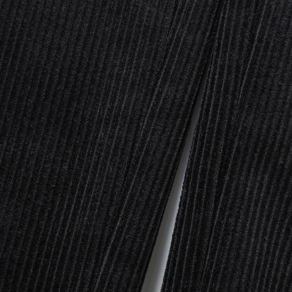 TWO TUCK MILITARY TROUSERS ORGANIC COTTON 8WALE CORDUROY