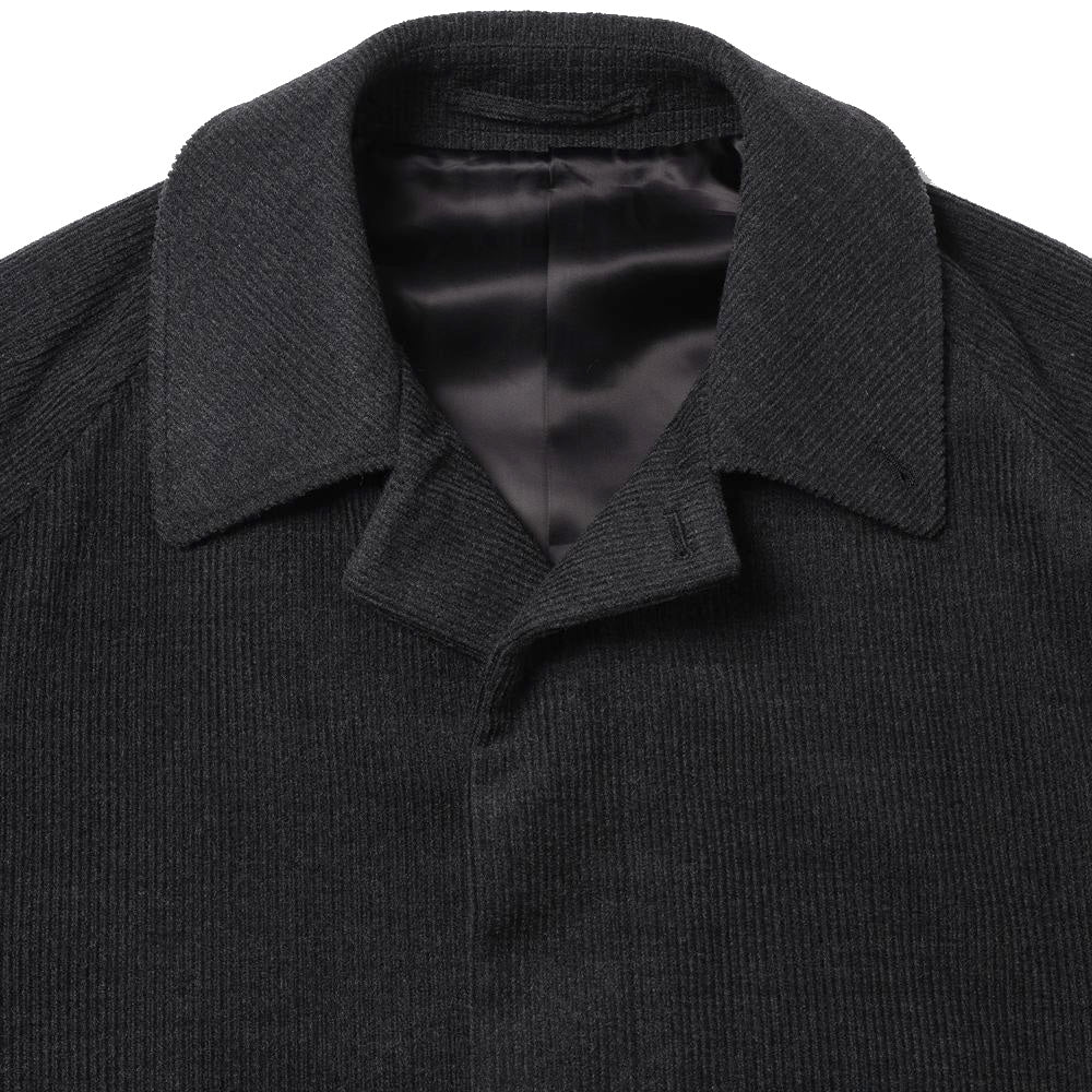 RAGLAN SLEEVES COAT SUPER120s WOOL CORDUROY